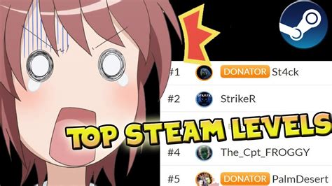 steam levels explained.